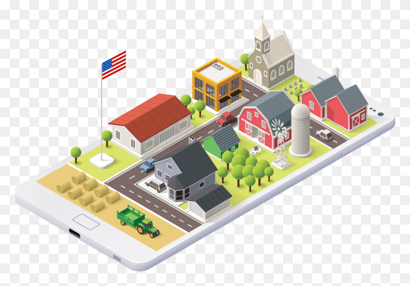 1029x694 Need A New Municipal Website Isometric Art Website, Toy, Building, Diagram HD PNG Download