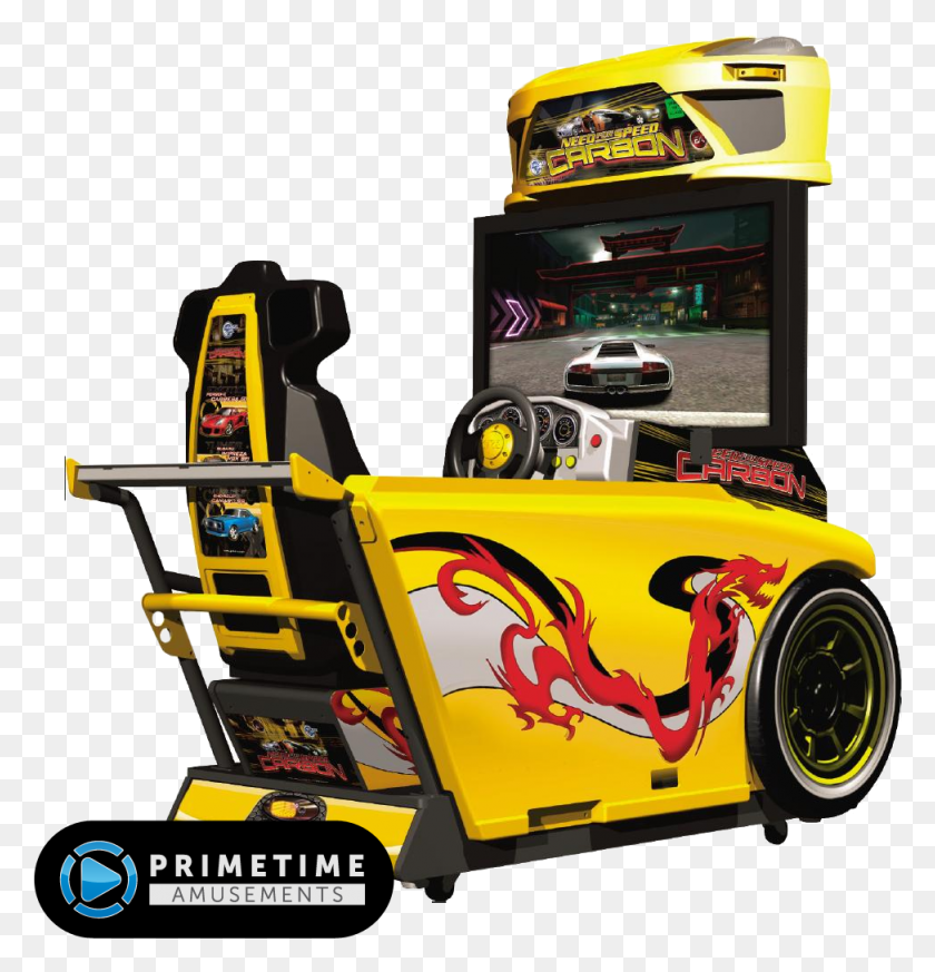 974x1016 Need For Speed Underground Deluxe Arcade Machine Need For Speed Arcade Game, Arcade Game Machine, Bulldozer, Tractor HD PNG Download