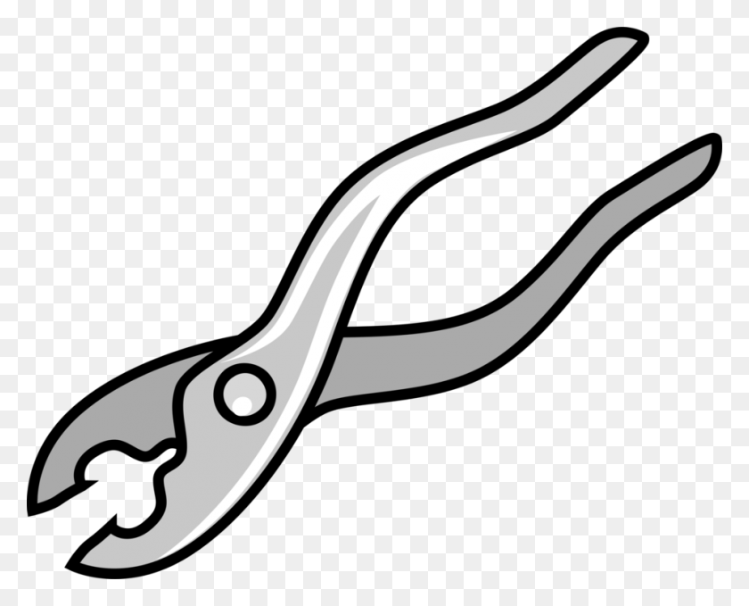 944x750 Needle Nose Pliers Tool Slip Joint Pliers Tongue And Clip Art Tools, Scissors, Blade, Weapon HD PNG Download