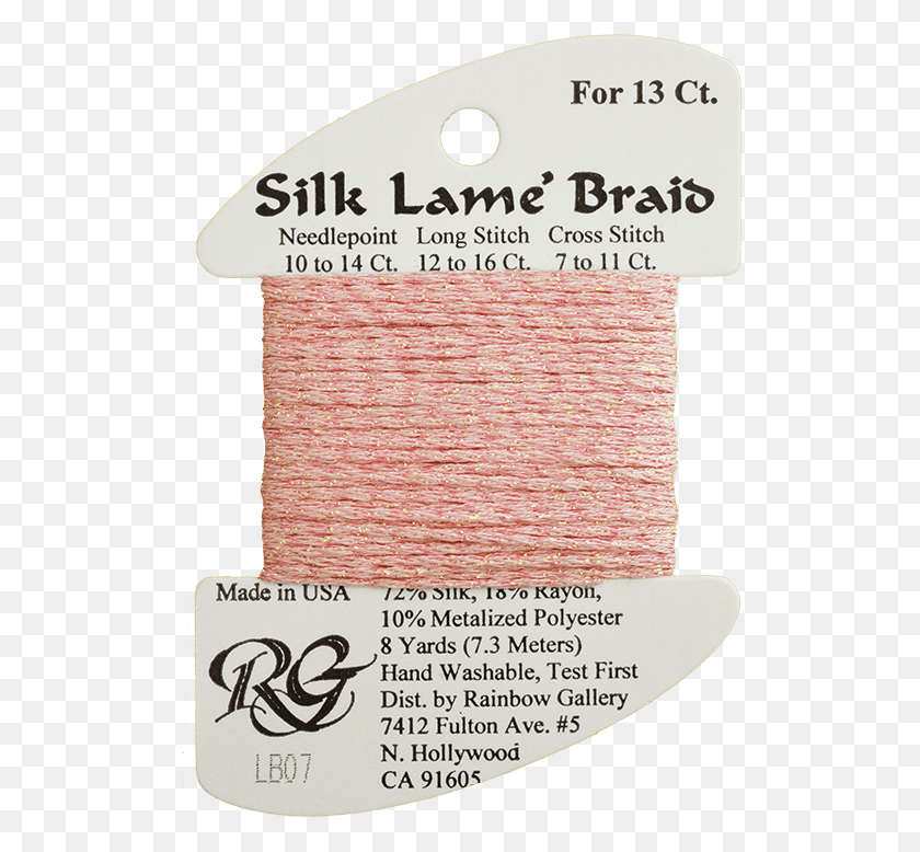 514x718 Needlepoint Silk Lame Braid Thread Lb 07 Eye Shadow, Home Decor, Text, Yarn HD PNG Download