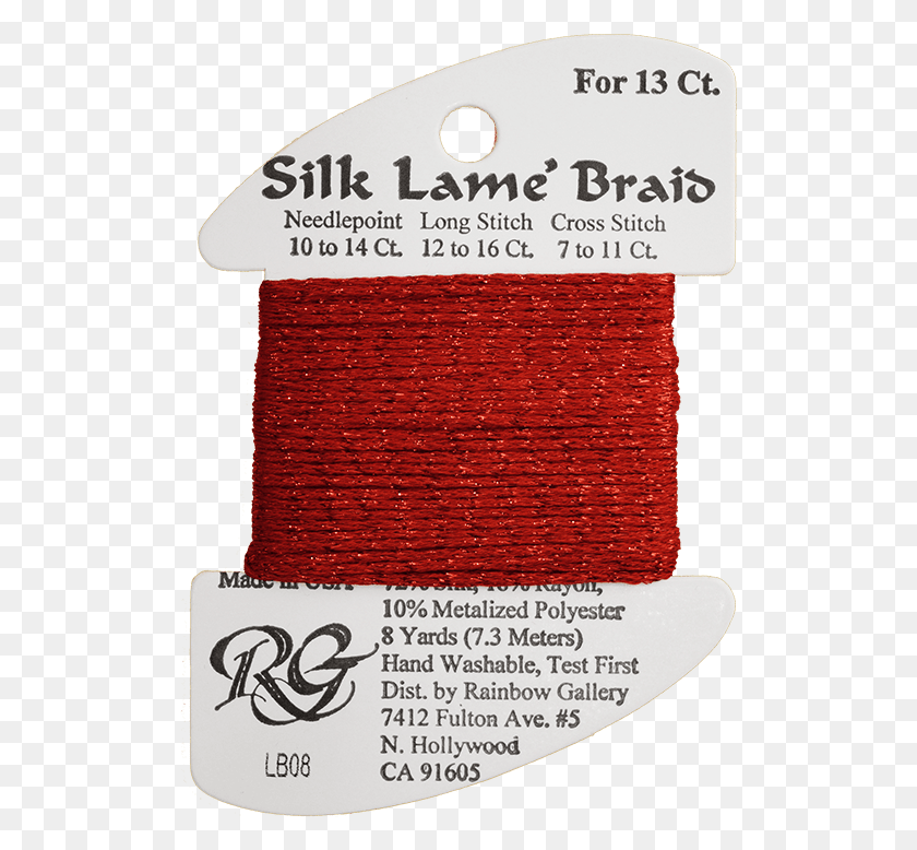 511x718 Needlepoint Silk Lame Braid Thread Lb 08 Label, Текст, Домашний Декор, Алфавит Hd Png Скачать