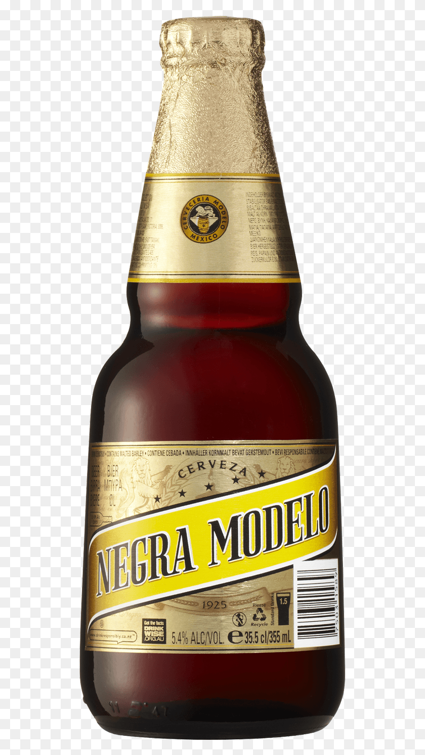 527x1431 Negra Modelo Beer 355ml Modelo Negra Beer Bottle, Alcohol, Beverage, Drink HD PNG Download