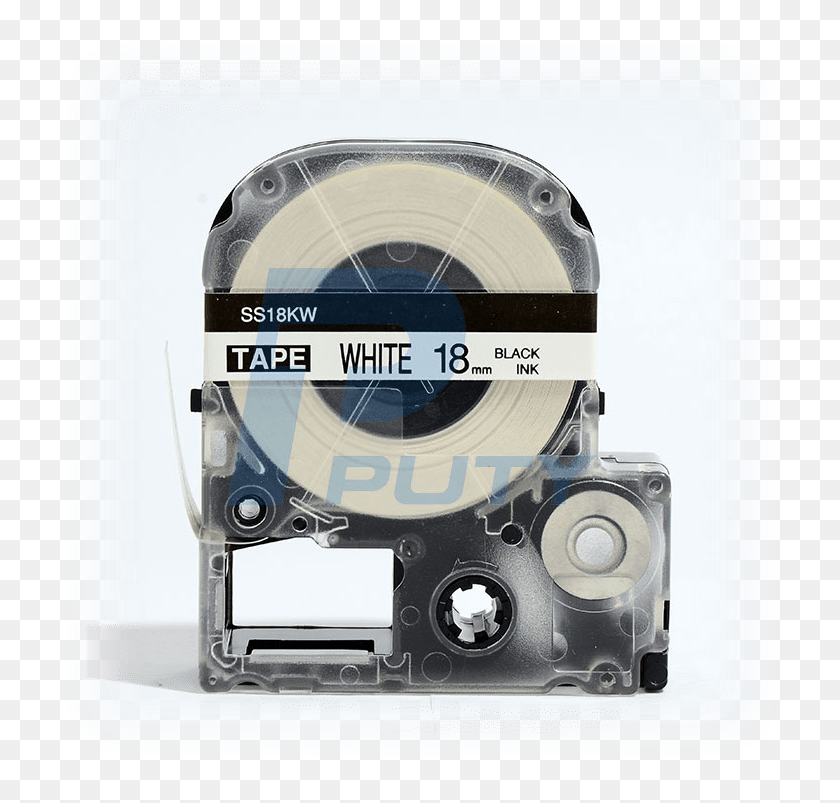 746x743 Negro Compatible En Blanco Ss18kw 18mm Etiqueta Cintas Kingjim Ss12kw Tepra Pro Tape Cartridge, Electronics, Helmet, Clothing HD PNG Download