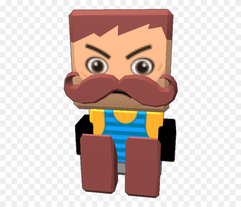 400x661 Neighbor From Hello Neighbor And Works Great Cartoon, Label, Text, Face HD PNG Download