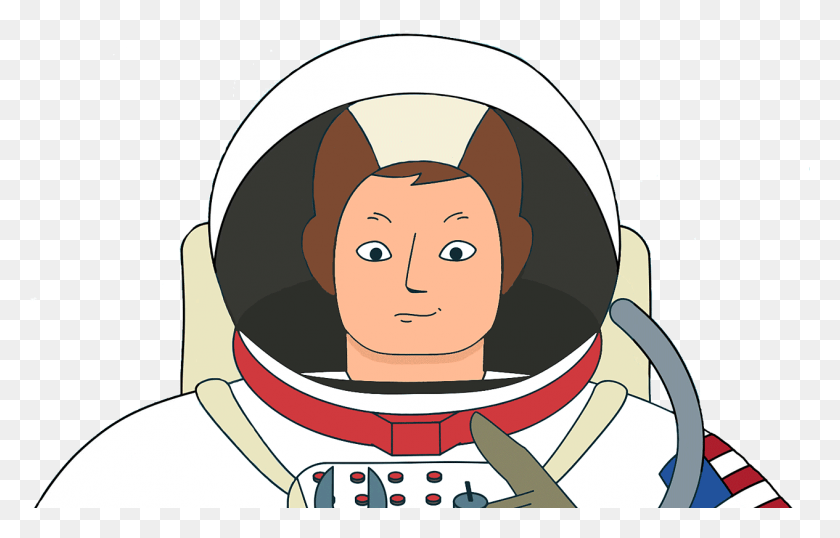 1265x776 Neil Armstrong In His Space Suit Cartoon, Astronaut HD PNG Download
