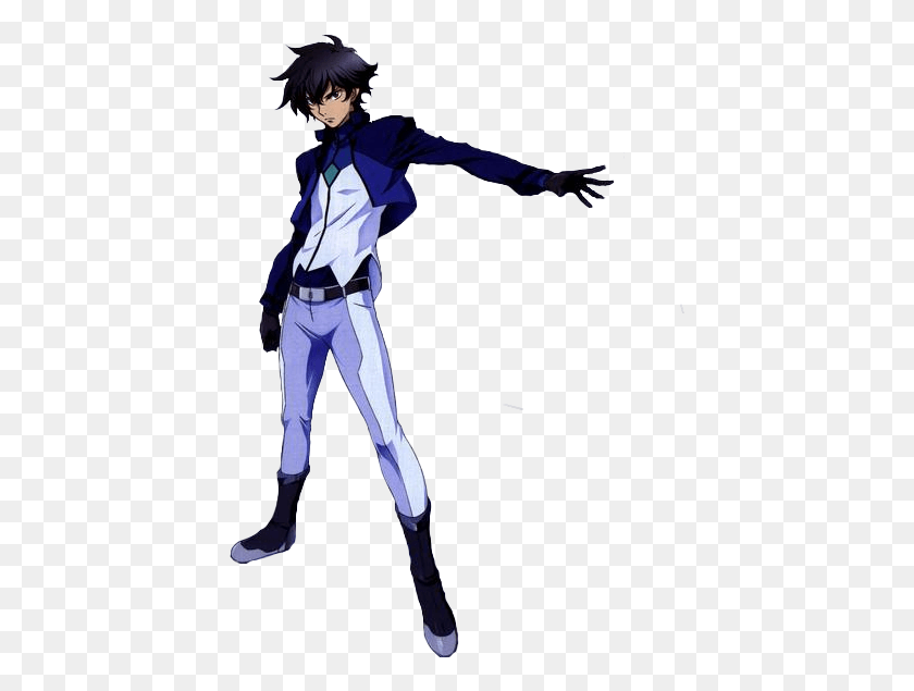 419x575 Neither Can Face The Awesomeness Of An Innovator Gundam 00 Setsuna F Seiei, Person, Human, Costume HD PNG Download