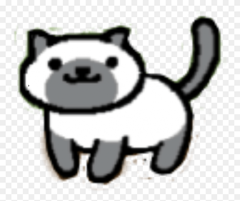 871x720 Neko Atsume Marshmallow Cat Kitty Game Freetoedit, Mammal, Animal, Giant Panda HD PNG Download