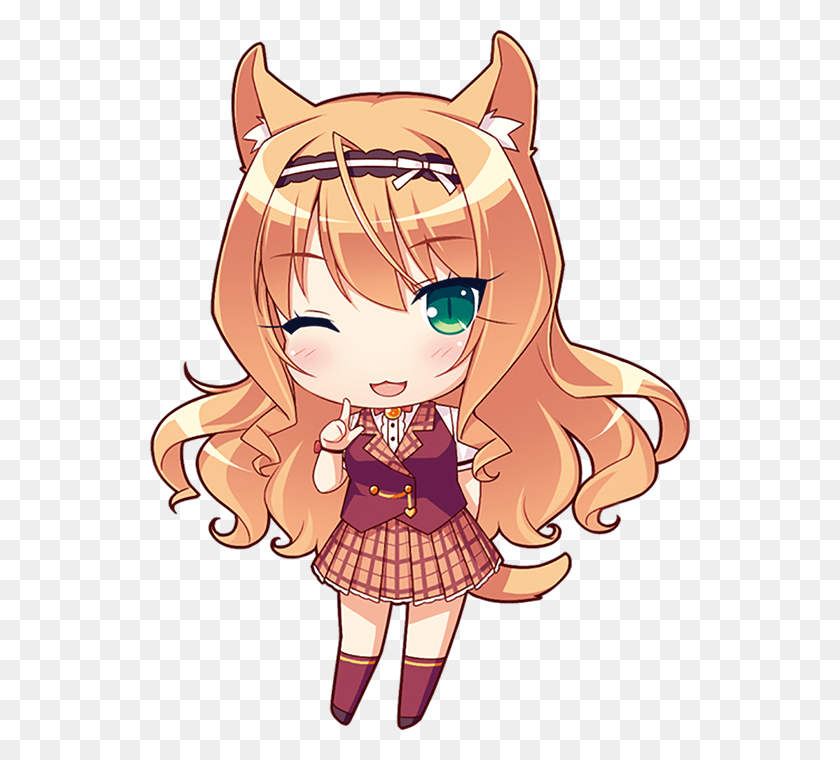 540x700 Neko Para Maple, Comics, Book, Manga HD PNG Download