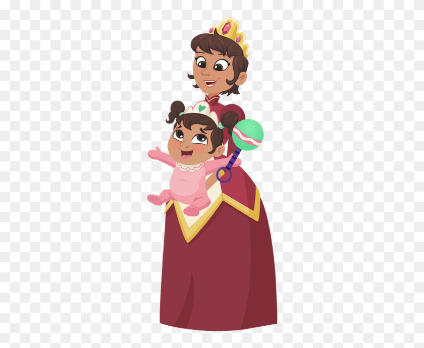 266x630 Nella The Princess Knight Parents, Rattle, Person, Human HD PNG Download
