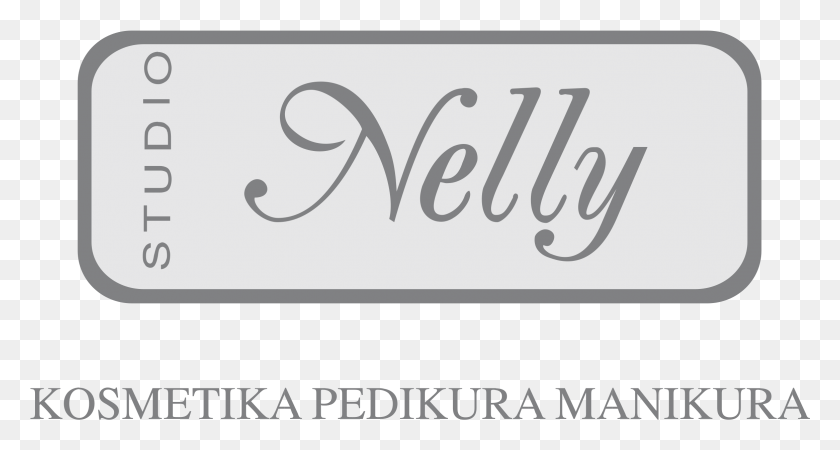 2331x1167 Логотип Nelly Studio Прозрачная Каллиграфия, Текст, Алфавит, Этикетка Hd Png Скачать