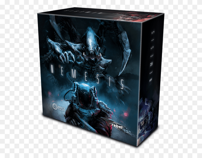 535x600 Nemesis Настольная Игра Kickstarter, Halo, Человек, Человек Hd Png Скачать
