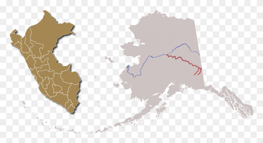 1494x759 Mapa De Alaska Png / Río Nenana Png