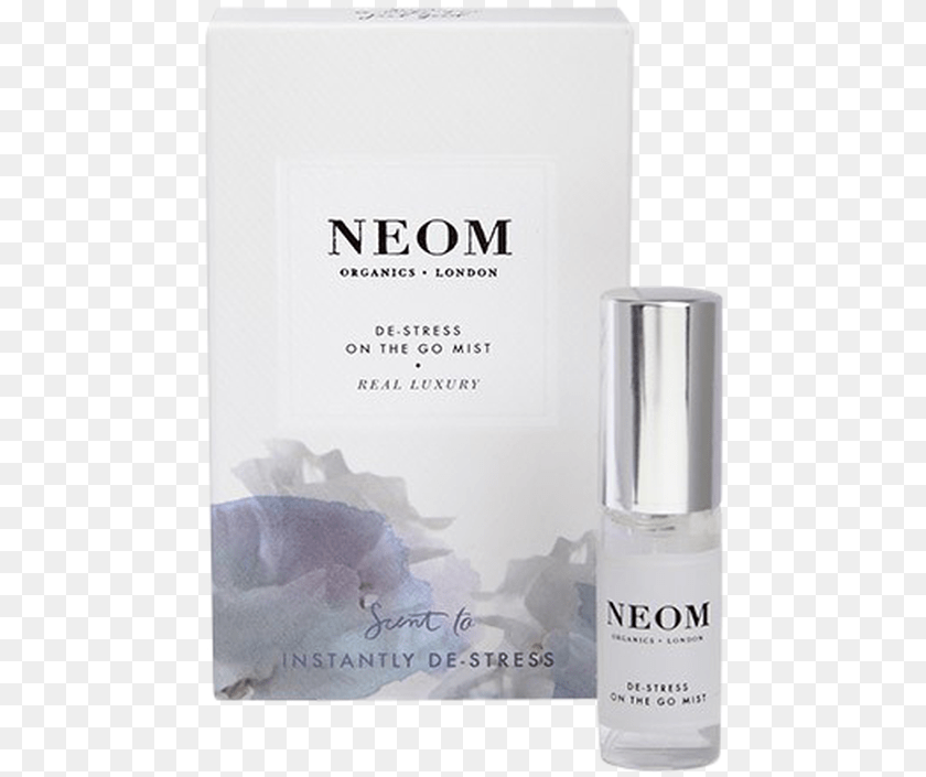 477x705 Neom De Stress On The Go Mist Cosmetics, Bottle, Perfume PNG