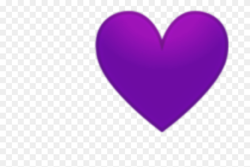 700x503 Неоновое Синее Сердце Наложение Эстетическое Фиолетовое Сердце Emojiheart Сердце, Воздушный Шар, Мяч Hd Png Скачать
