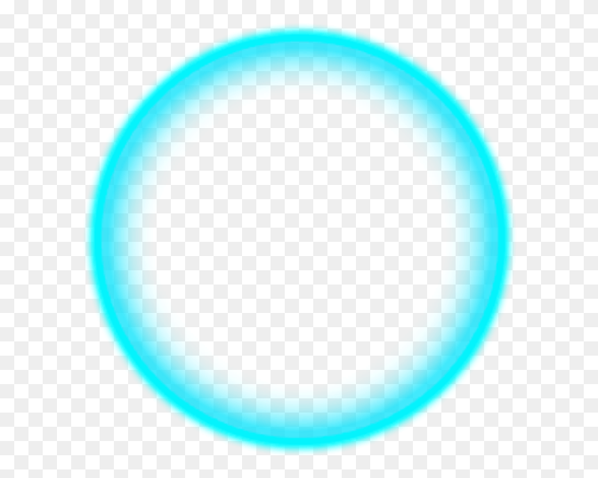612x612 Neon Glowing Circle Light Circle, Tape, Frisbee, Toy HD PNG Download