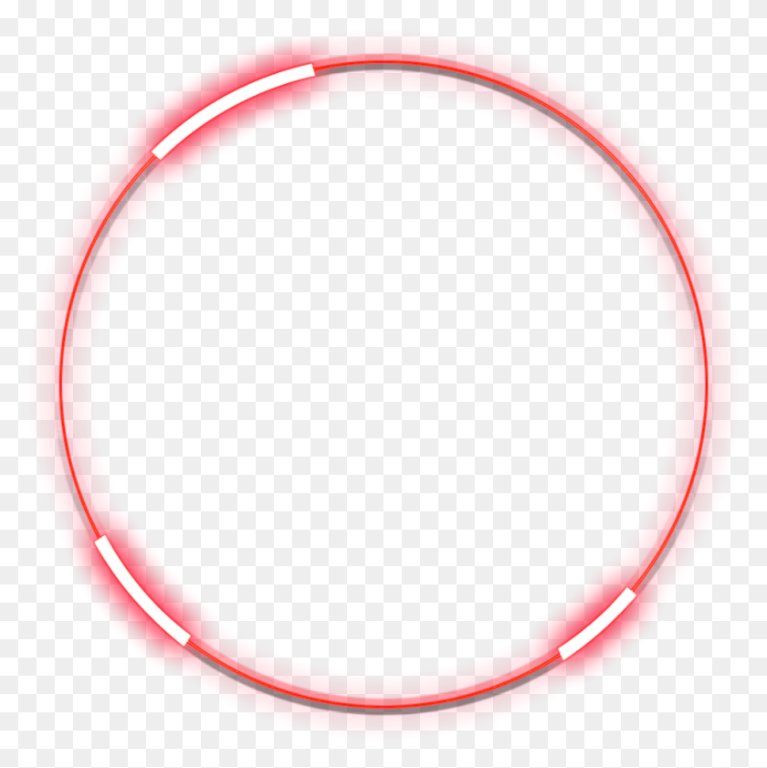 967x969 Neon Round Red Freetoedit Circle Frame Border Purple Border Transparent Circle, Hoop, Light, Jewelry HD PNG Download