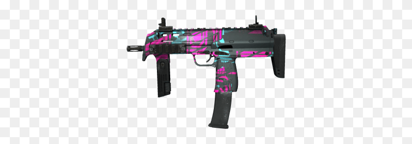 326x234 Neon Veil New Weapons In Csgo, Gun, Weapon, Weaponry HD PNG Download