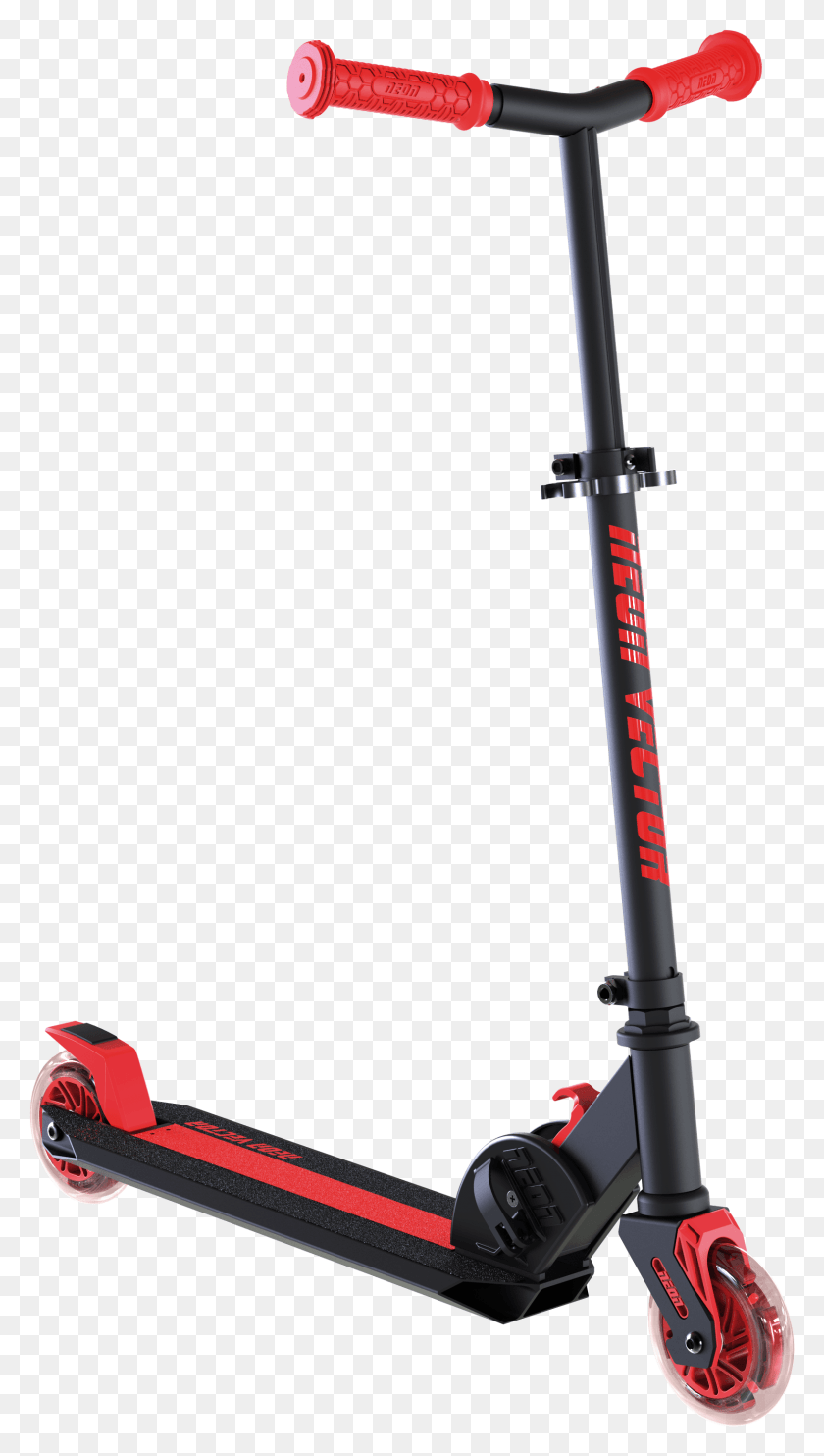 1631x2976 Neon Vybe Kick Scooter Vector Red For Kids Foldable Scooter, Vehicle, Transportation HD PNG Download