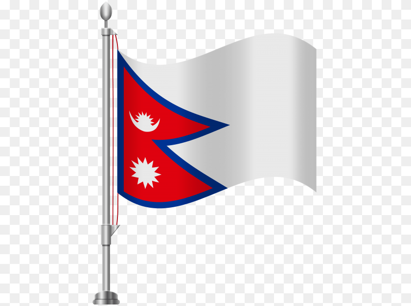 480x626 Nepal Flag Transparent PNG