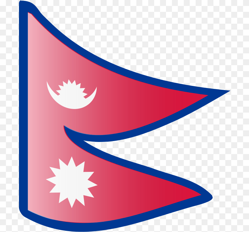 715x783 Nepal Flag Clipart, Sticker, Art, Graphics, Nature PNG