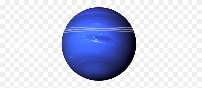 2220x873 Neptuno Con Anillos Círculo, Planeta, El Espacio Exterior, La Astronomía Hd Png