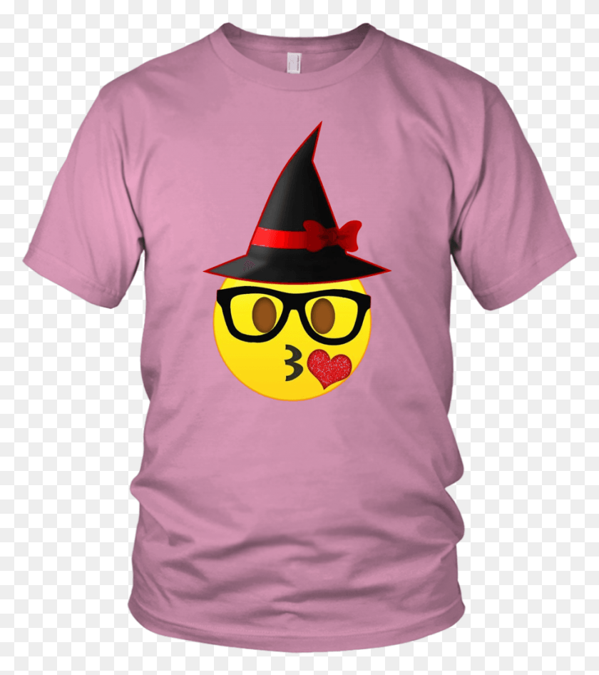 902x1025 Nerd Emoji Witch Hat Halloween For Girls And Women Flex Tape On A Heart, Clothing, Apparel, Hat HD PNG Download