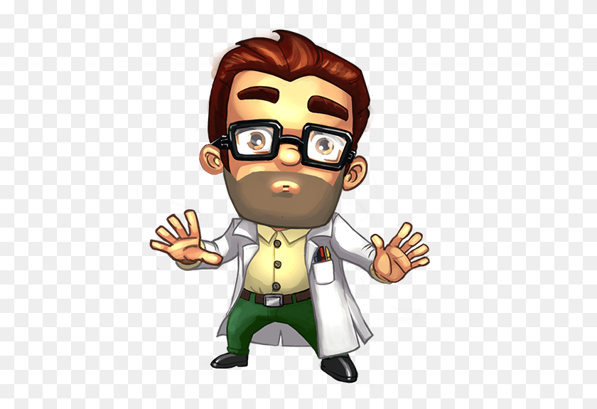 422x515 Nerd Outfit Cartoon, Person, Human, Chef HD PNG Download