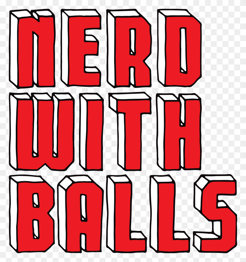2260x2418 Nerd With Balls Illustration, Text, Word, Alphabet HD PNG Download