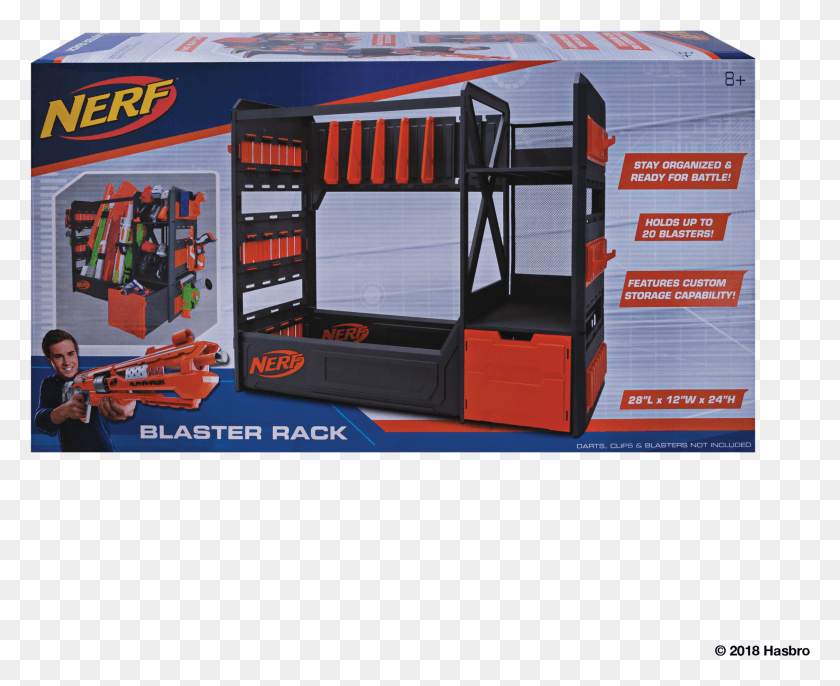 2251x1808 Nerf Elite Blaster Rack Nerf Rack HD PNG Download