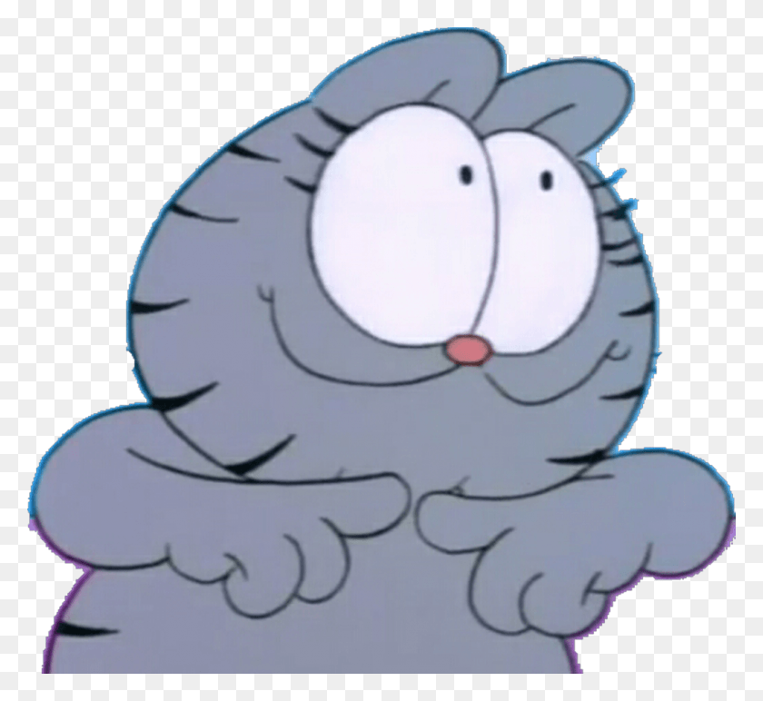 1024x935 Nermal Garfield Telma Happy Garfieldandfriends Cartoon, Animal, Bird, Owl HD PNG Download