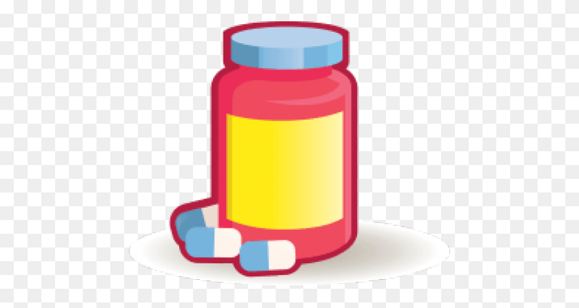 467x388 Nerves Clipart Neuropathy Illustration, Medication, Jar, Pill HD PNG Download