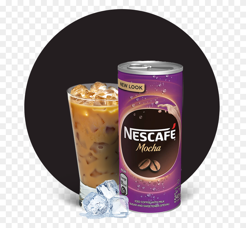675x717 Nescaf Готов К Употреблению Мокко Охлажденный Кофе Ice Nescafe, Банка, Банка, Пиво Hd Png Скачать