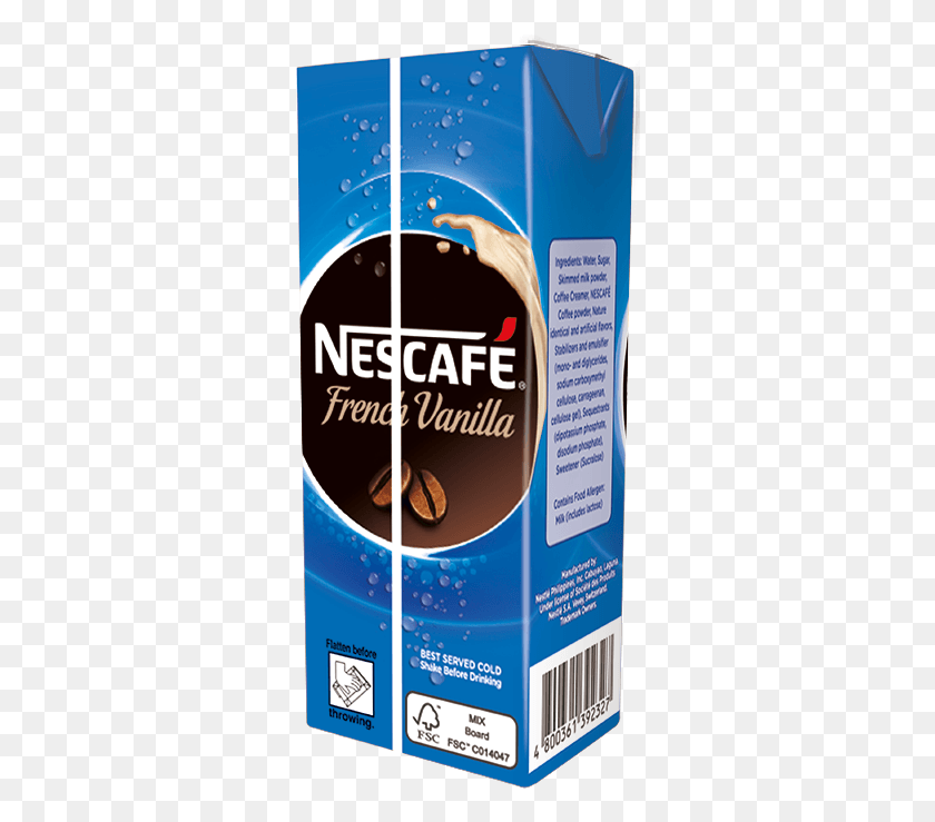 310x679 Nescafe Rtd French Vanilla, Advertisement, Poster, Food HD PNG Download