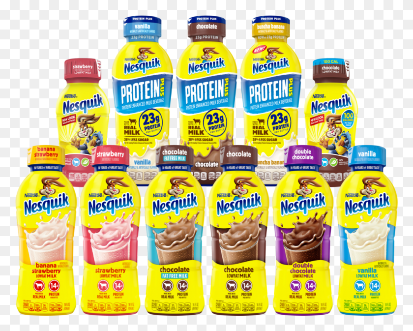 996x784 Nesquik Is America39s Bestselling Flavored Milk Juice, Food, Mustard, Beer HD PNG Download