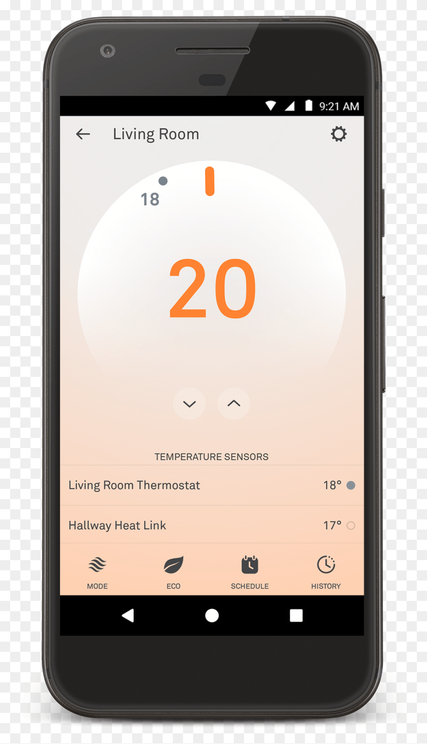 1001x1799 Nest Learning Thermostat, Mobile Phone, Phone, Electronics HD PNG Download