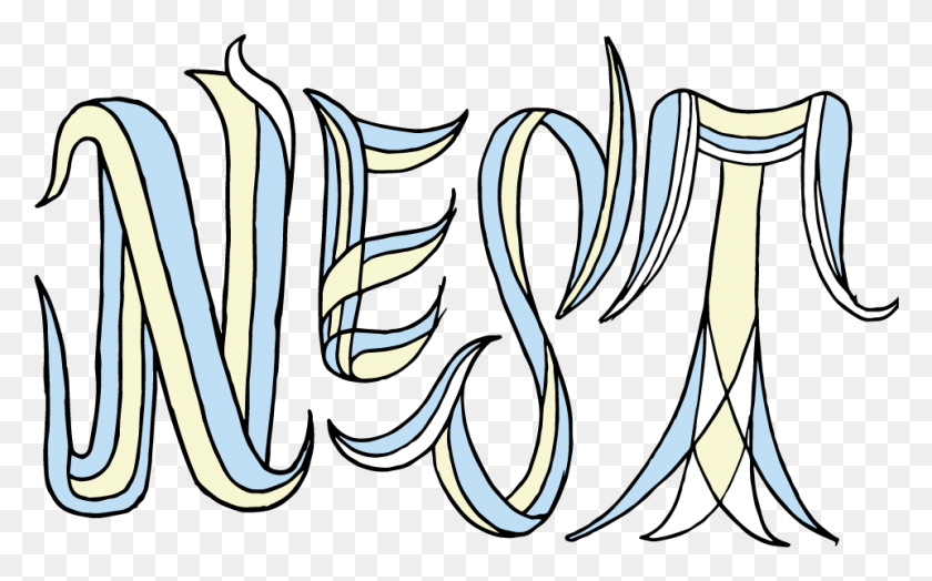 960x572 Nest Logo, Text, Calligraphy, Handwriting HD PNG Download