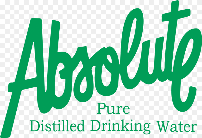 Nestea Absolute Drinking Water Logo, Green, Text Clipart PNG