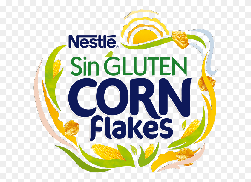 617x551 Nestl Cornflakes Sin Gluten Nestle, Текст, Графика Hd Png Скачать