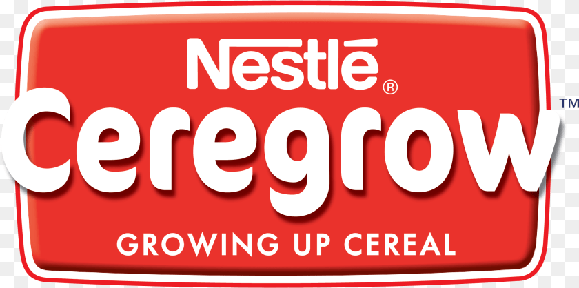 Nestle Ceregrow Logo Nestle, License Plate, Transportation, Vehicle, Food Transparent PNG