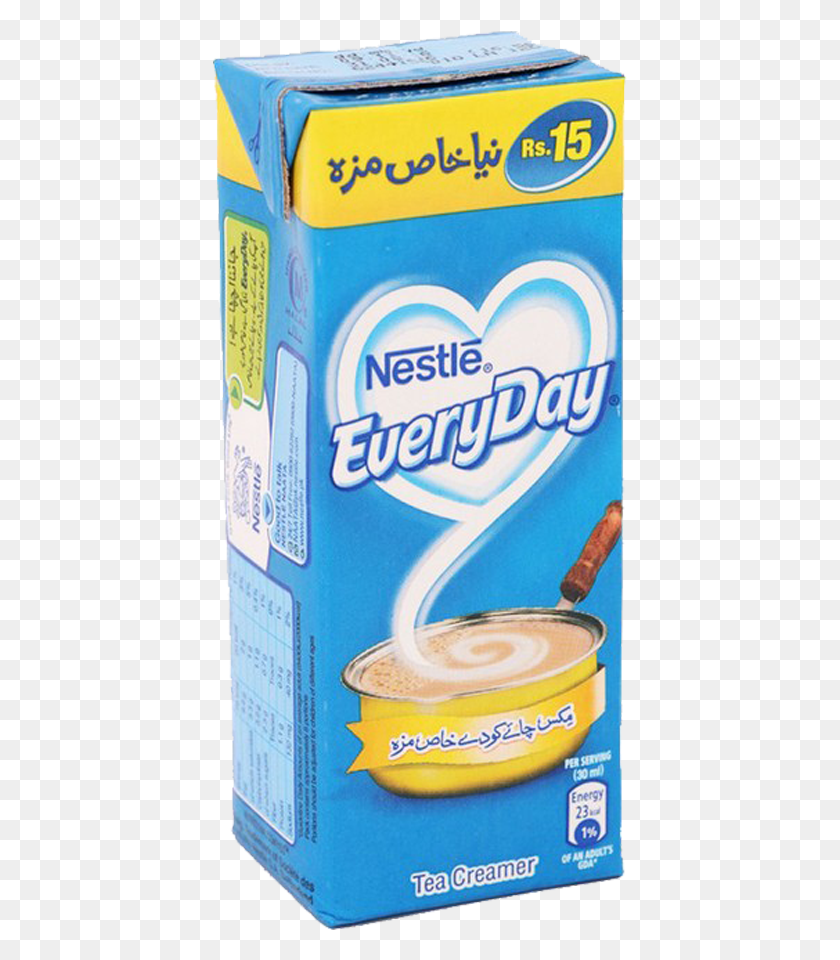 415x900 Nestle Everyday Tea Creamer 180 Мл Nestle Everyday, Коробка, Напиток, Напиток Hd Png Скачать