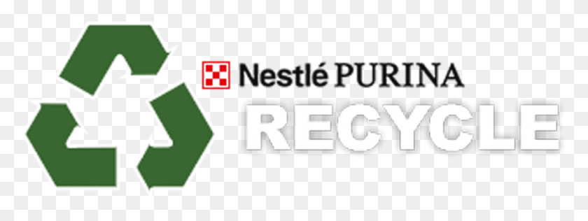 980x322 Nestle Purina Recycle Logo Sign, Text, Label, Symbol HD PNG Download