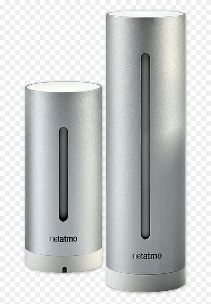 666x1149 Netatmo Weather Station For Iphone Ipad And Android Weather Station, Cylinder, Mobile Phone, Phone HD PNG Download