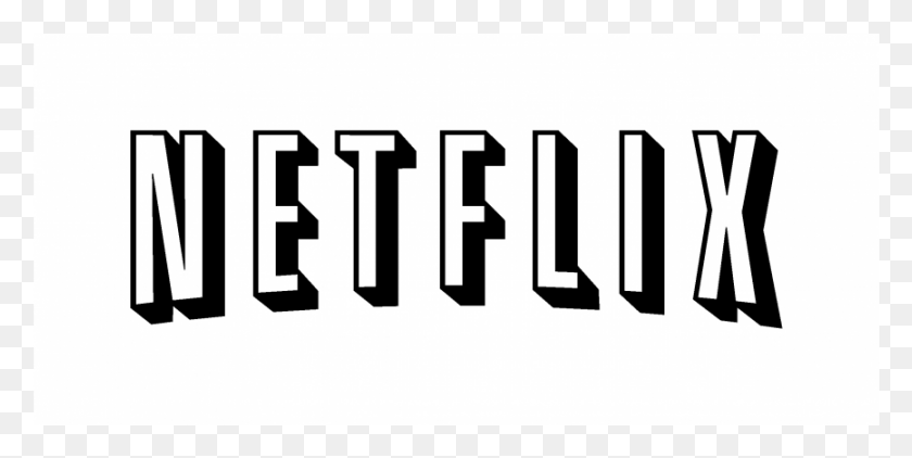 867x403 Черный Логотип Netflix Netflix, Число, Символ, Текст Hd Png Скачать