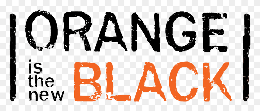 1079x416 Netflix Tv Series Рекомендации Логотип Оранжевый - Новый Черный, Текст, Алфавит, Этикетка Hd Png Скачать