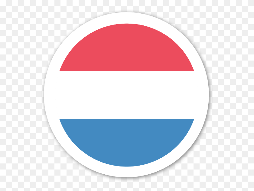 570x571 Netherlands Flag Sticker Circle, Symbol, Sign, Text HD PNG Download