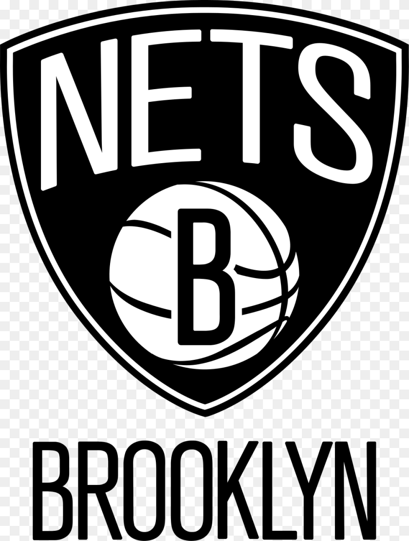 1000x1323 Nets Brooklyn, Symbol, Logo PNG
