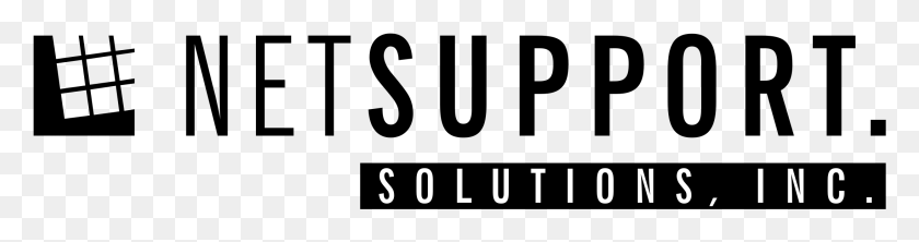 2191x456 Netsupport Solutions Logo Transparent Printing, Text, Alphabet, Symbol HD PNG Download
