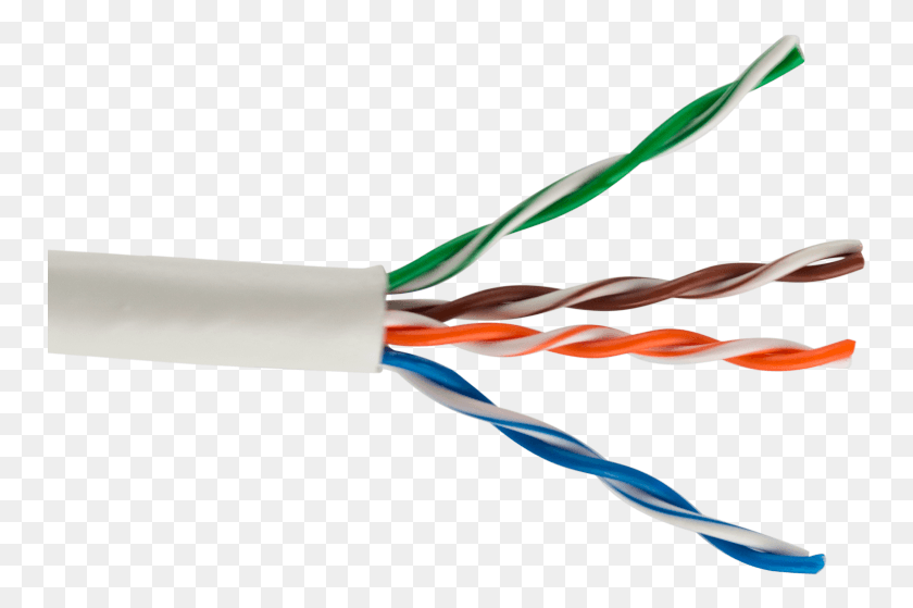 753x499 Network Cat5 Cat6 Cat 6a Cat7 Cable Price Per Meterutp Category 5 Cable, Wire HD PNG Download