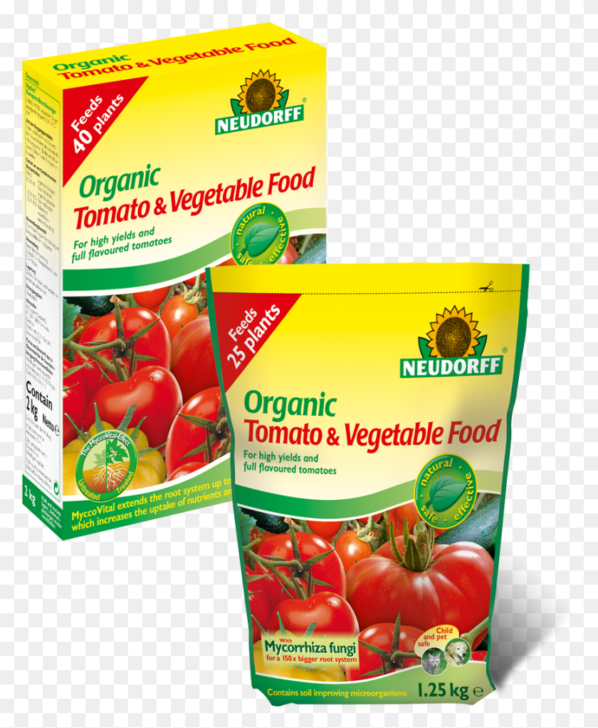 866x1067 Neudorff Tomato And Veg Food, Plant, Vegetable, Flyer HD PNG Download