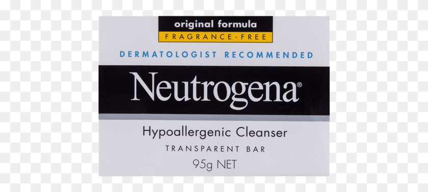 457x317 Neutrogena Hypoallergenic Cleanser Bar, Text, Symbol, Sign HD PNG Download